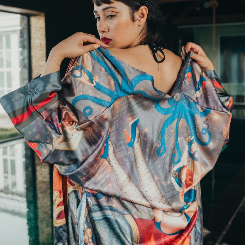 Fifi Silk Kimono image