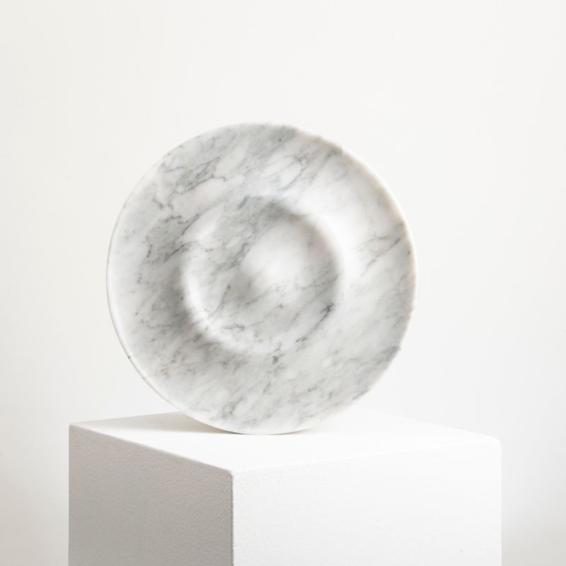 Ola Plate - White Marble image