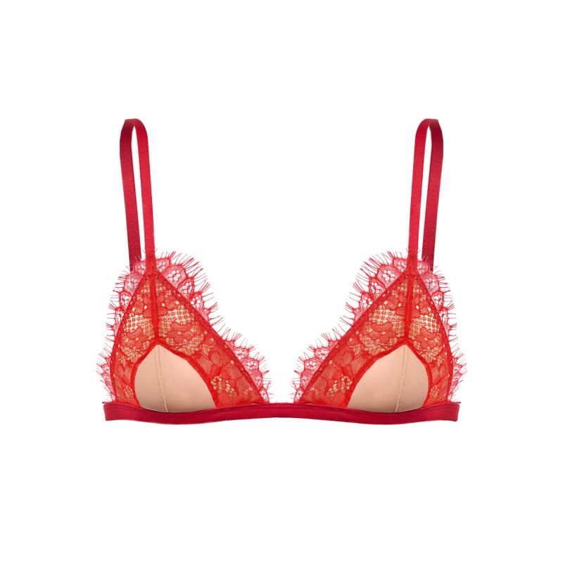 Clara Red Triange Bra image