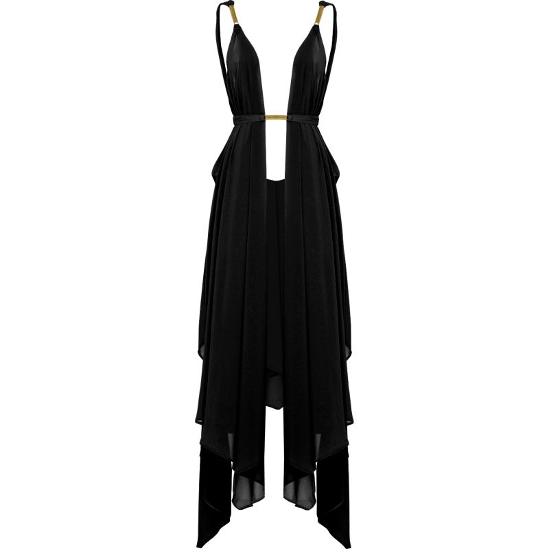 Clementine Beach Cover-Up In Black image