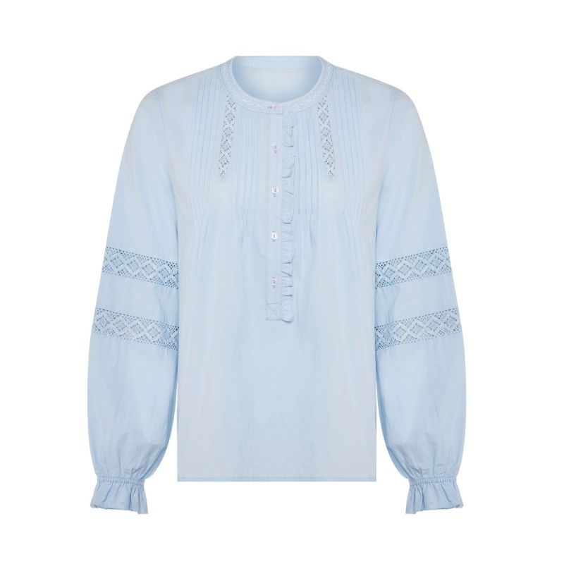 Blue Cotton Summer Top image