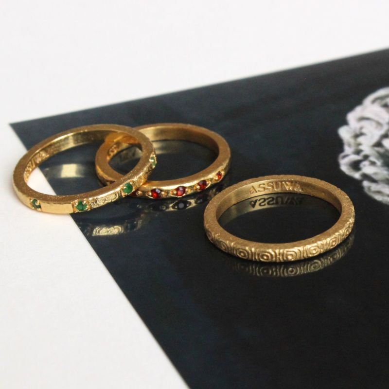 Cleopatra & Mehen Ring Set image