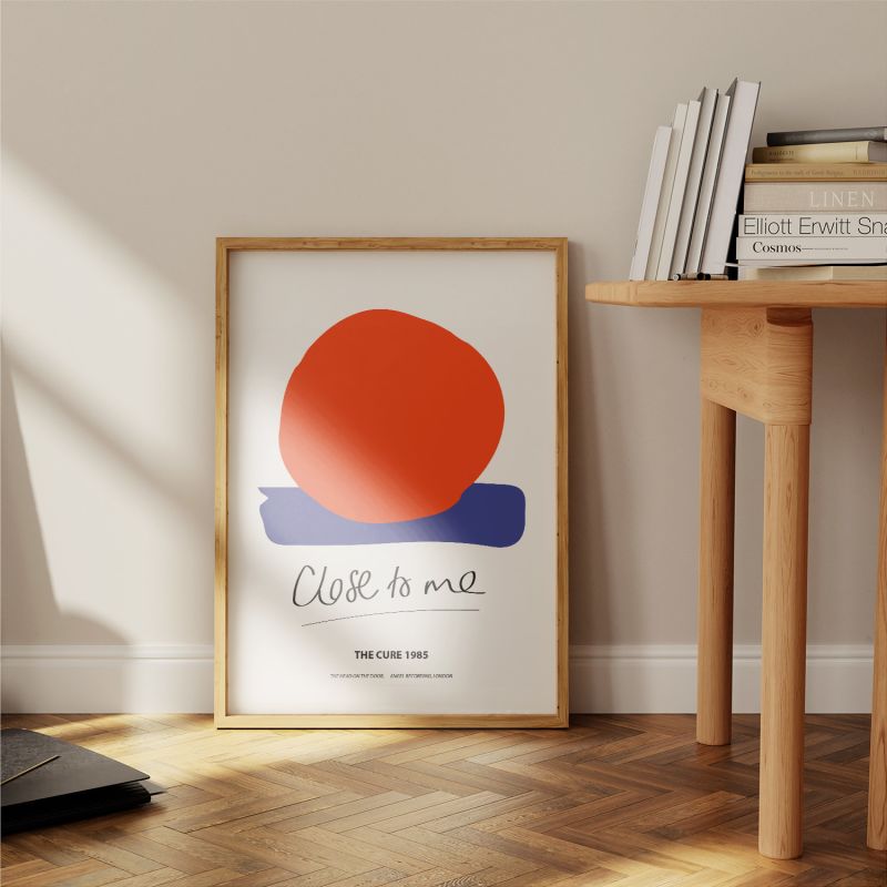 Close To Me The Cure Music Inspired GicléE Art Print A2 image