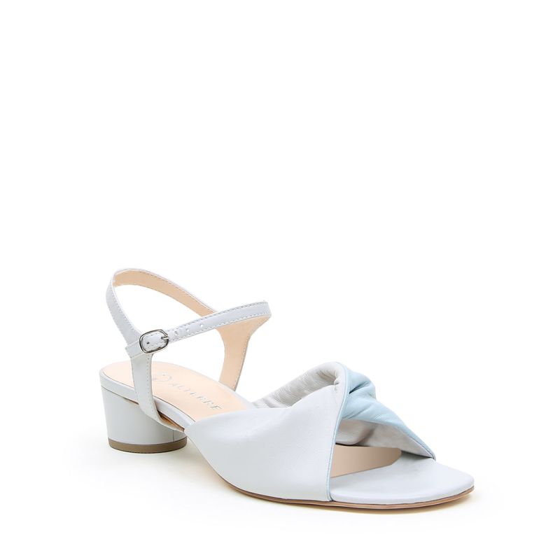 Cloud Grey Lo Twist Sandal + Jackie Strap image