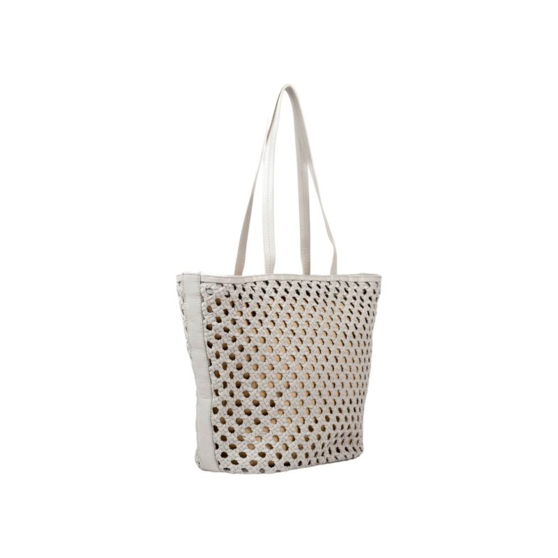 Clovelly Beach Shopper - Pumice Soft Dollaro Leather image