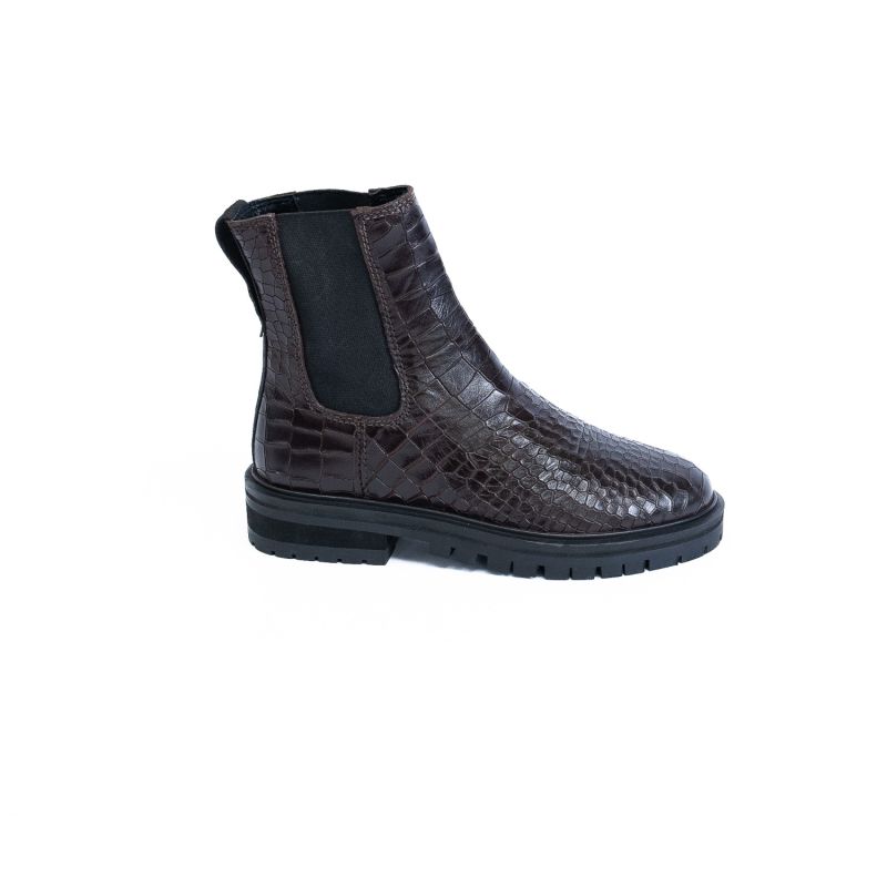 Clovie Mocha Croc Chelsea Boot image