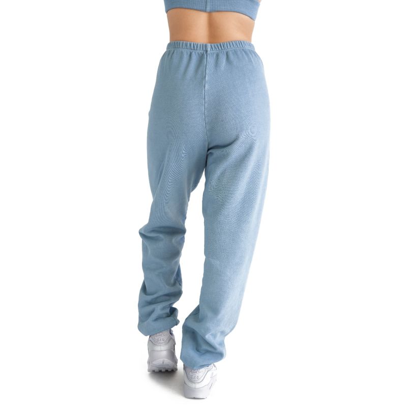 White Fleece Core Jogger Pants