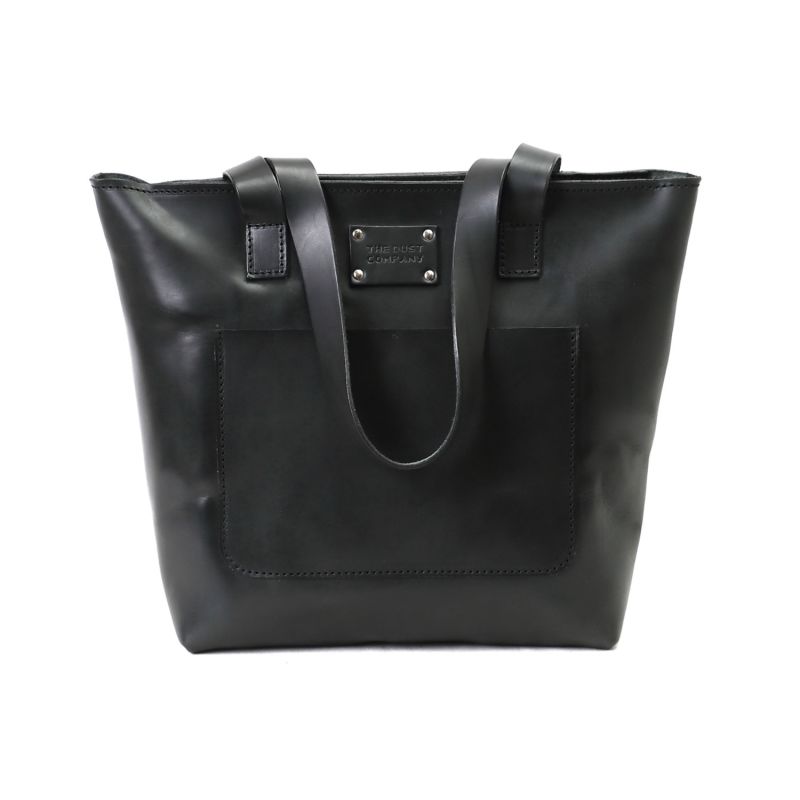 Leather Tote Cuoio Black image