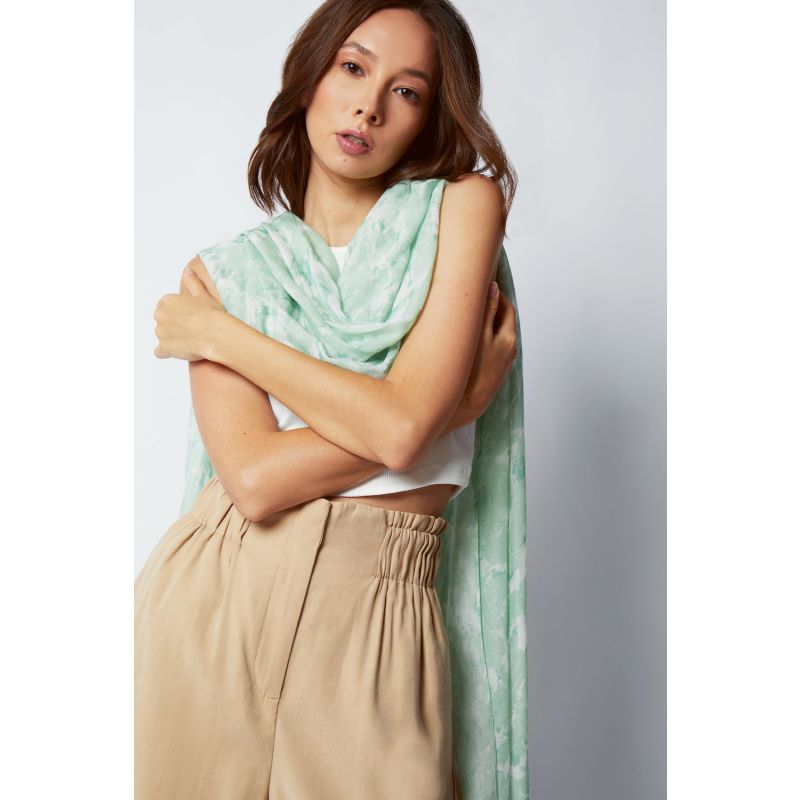 Matera Bamboo Dual Sarong & Scarf - Mint Green image