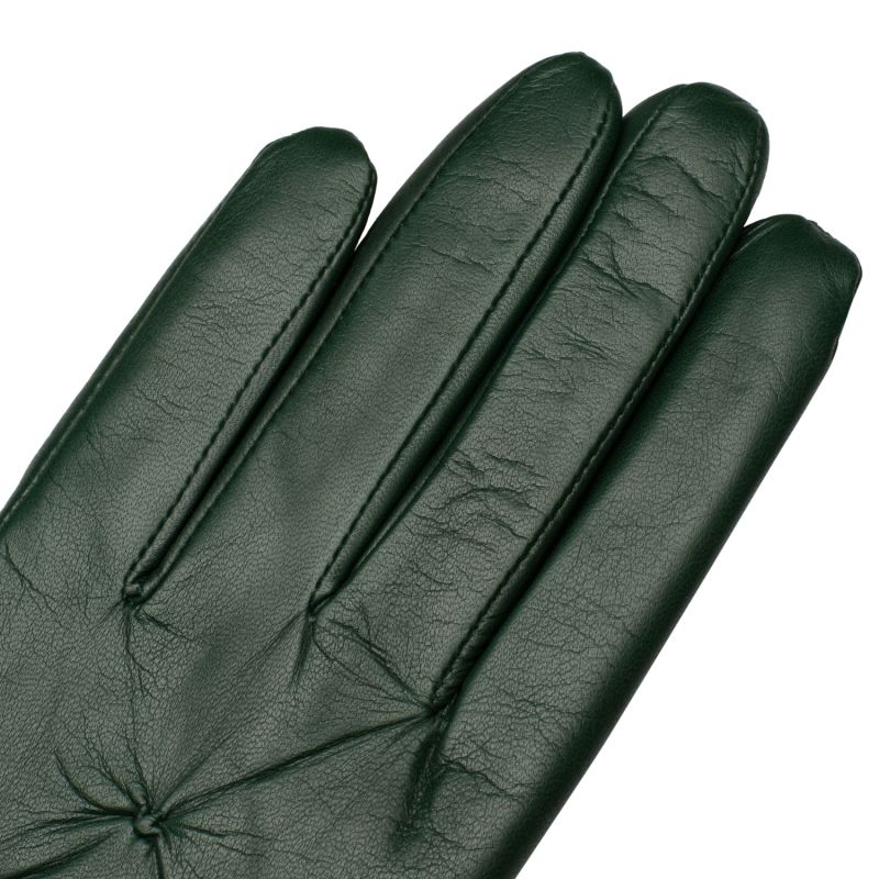 Firenze Women's Olive Green Nappa Leather Gloves 1861 Glove