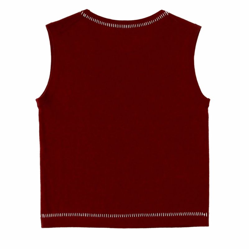 Crew Vest Top - Red image