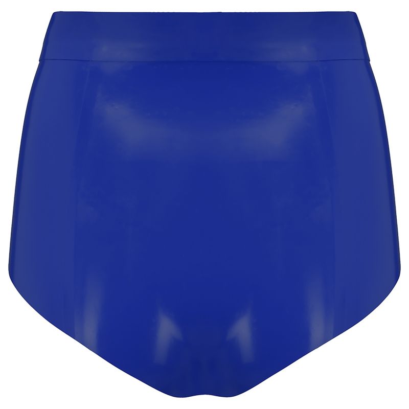 Latex Disco Pant - Blue image