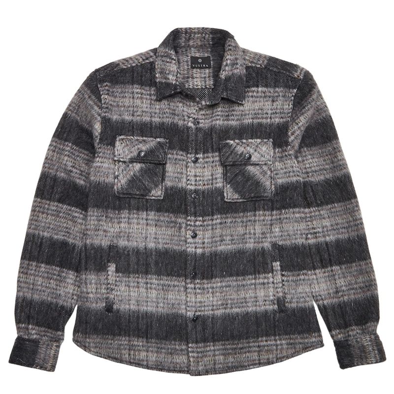 Coal Faded Check Shacket image