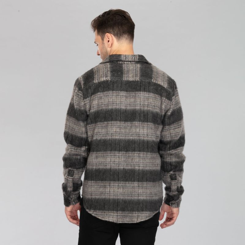 Coal Faded Check Shacket image