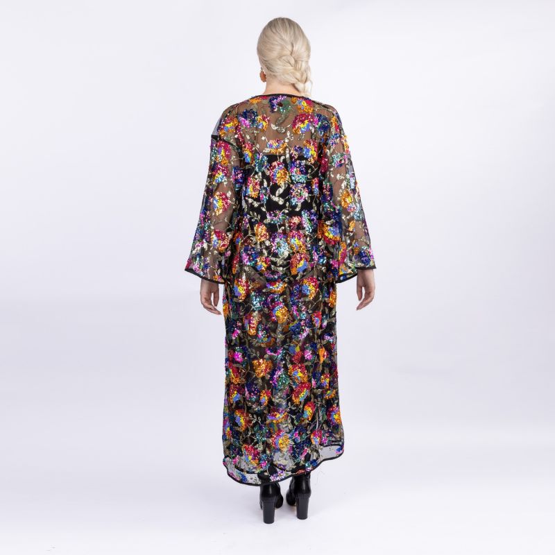 Coco-Li - Long Colours Of A Rainbow Sequin Robe image