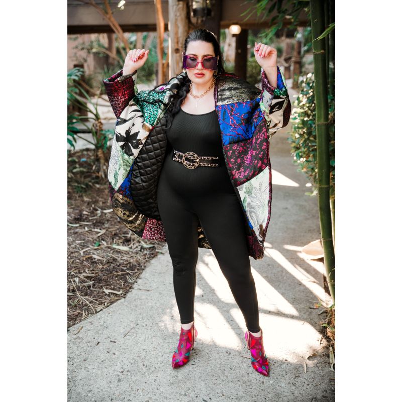 Plus size cocoon coat sales