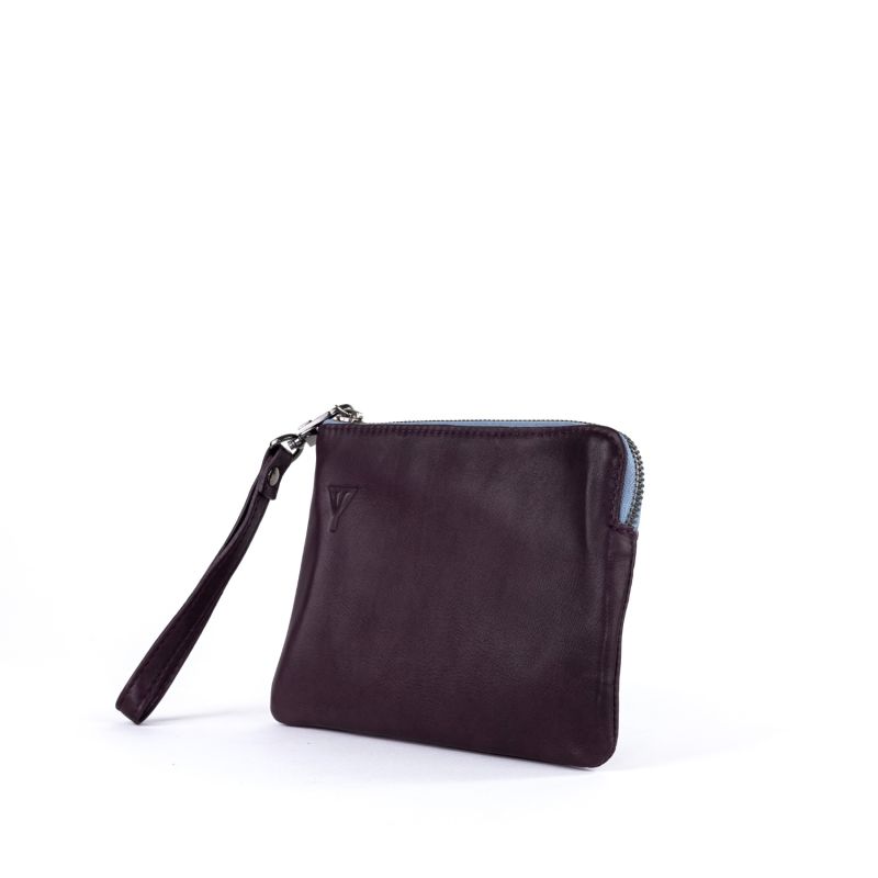 Doris Clutch In Plum image