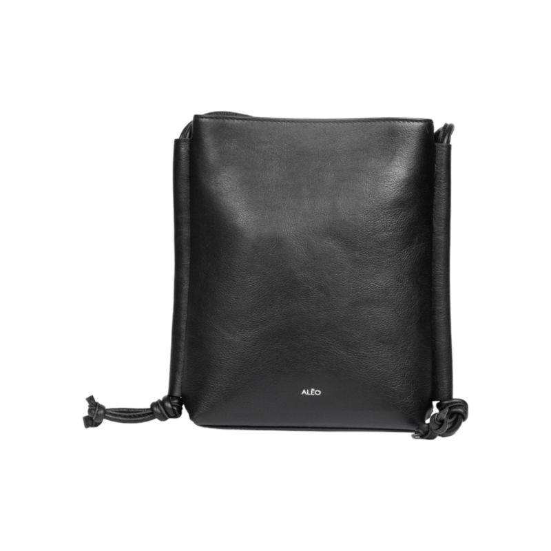 Colva Cross Body- Black Soft Dollaro Leather image