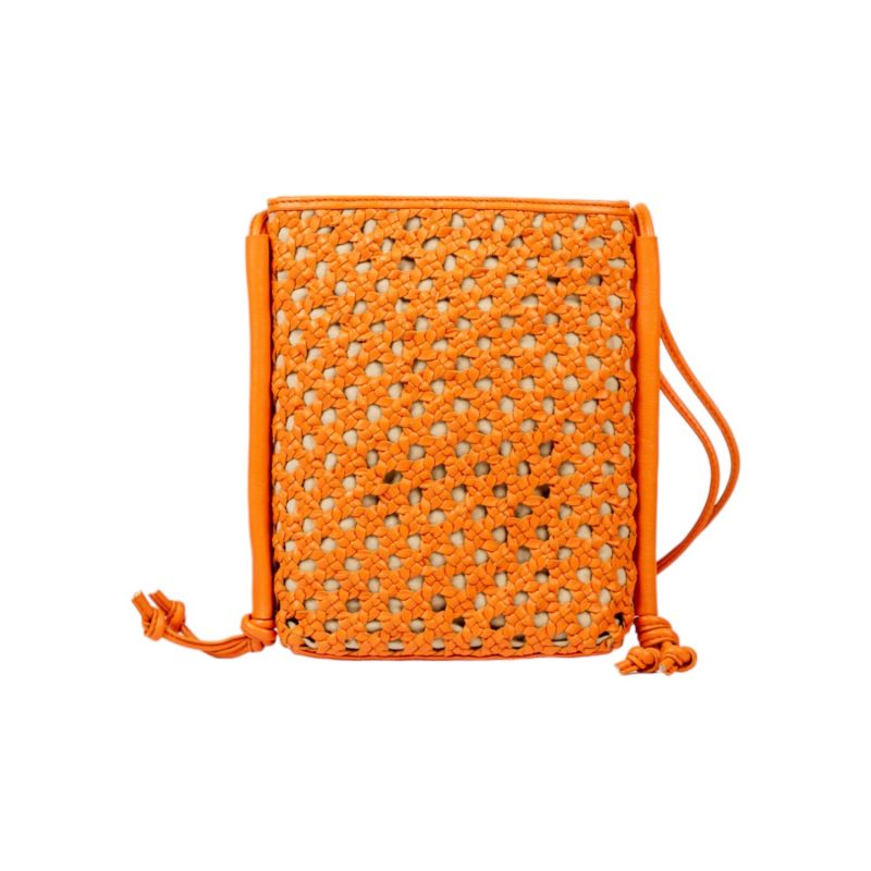 Colva Cross Body- Mandarin Soft Dollaro Leather image