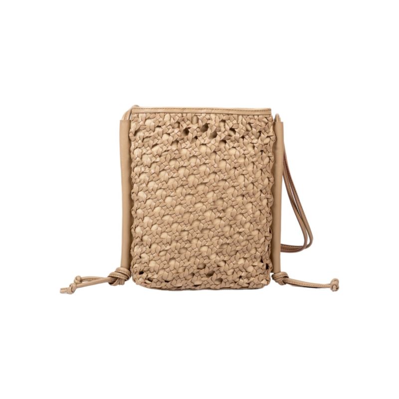 Colva Cross Body- Taupe Soft Dollaro Leather image