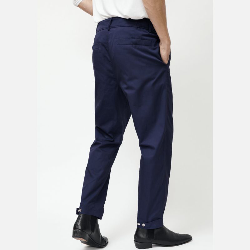 Comfort Pant With Slim Pockets - Navy image