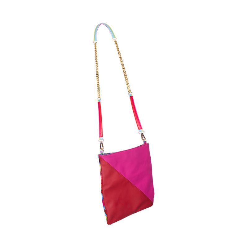 Convertible Crossbody Bag Pink image