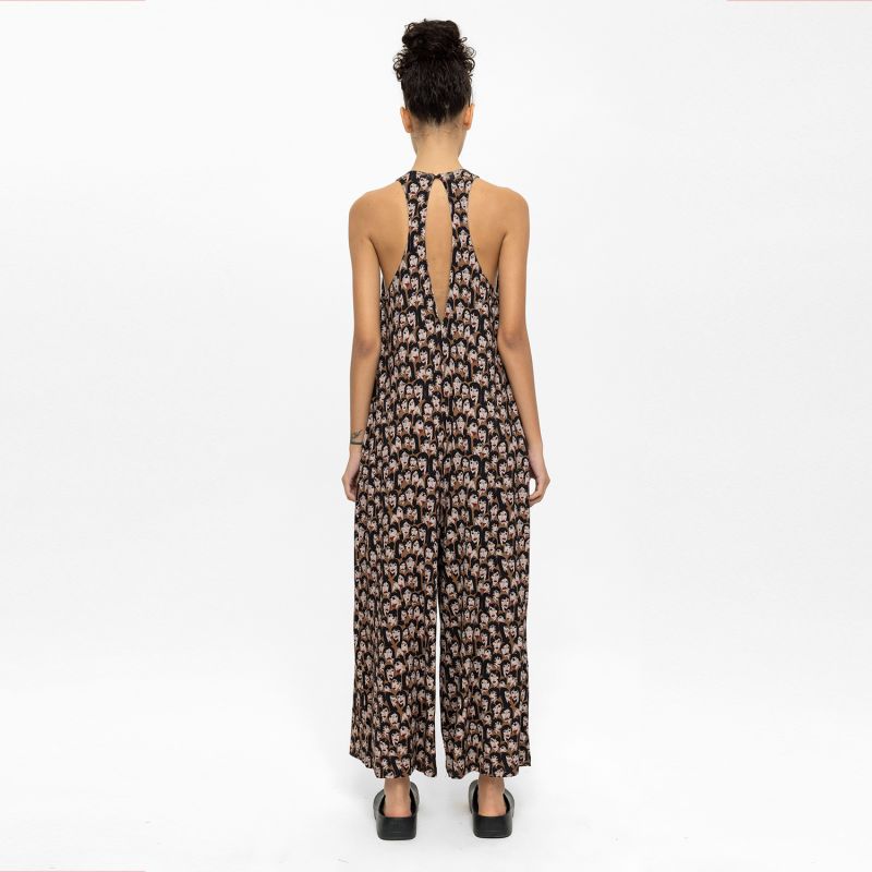 Cool Girls' Face Print Jumpsuit image