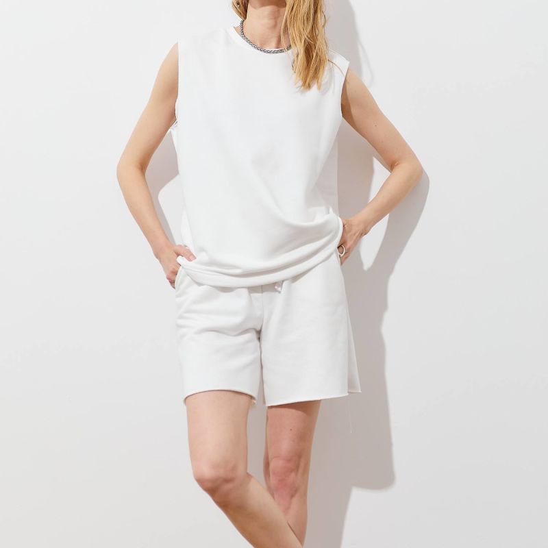 Sport Style Shorts - White image