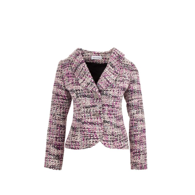 Creamy Purple Wool Blazer image