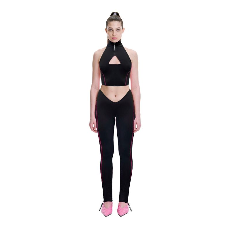 Crop Top Sense  - Black image