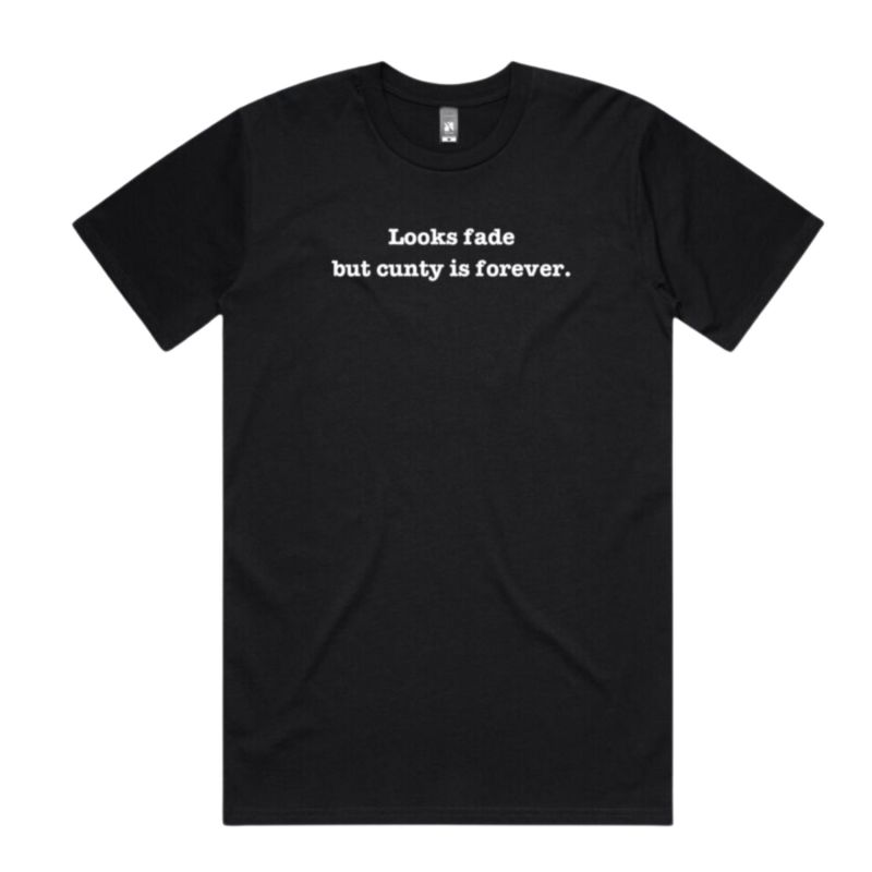 Cunty Is Forever Tee Black image
