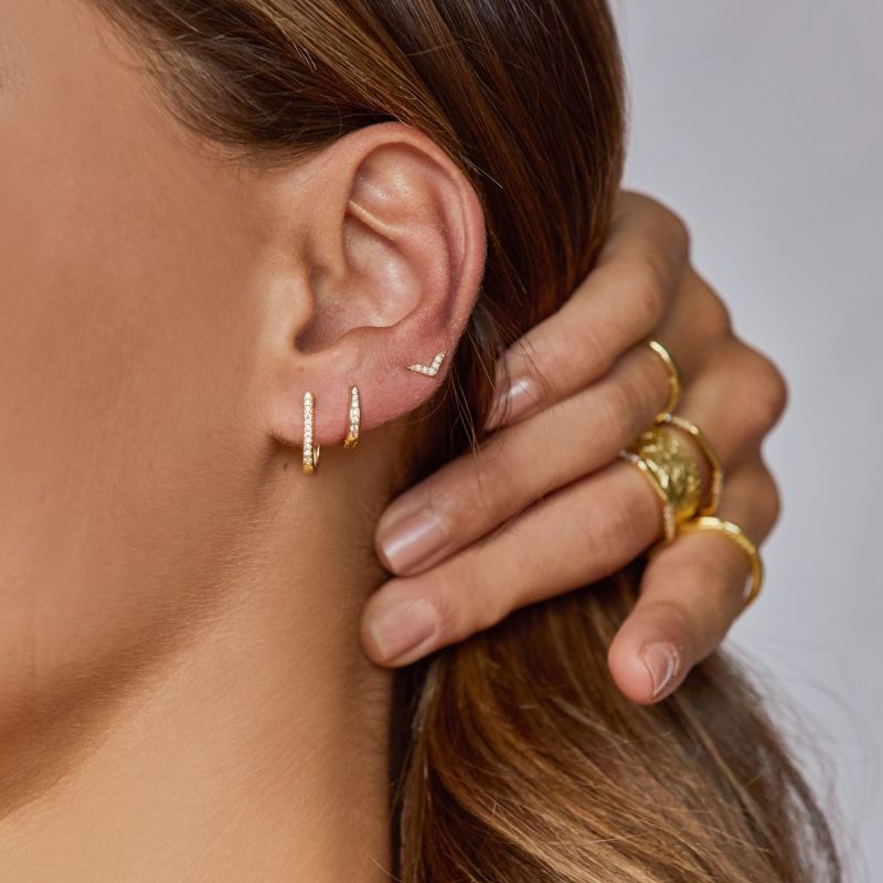 Cupid Earring Stack image