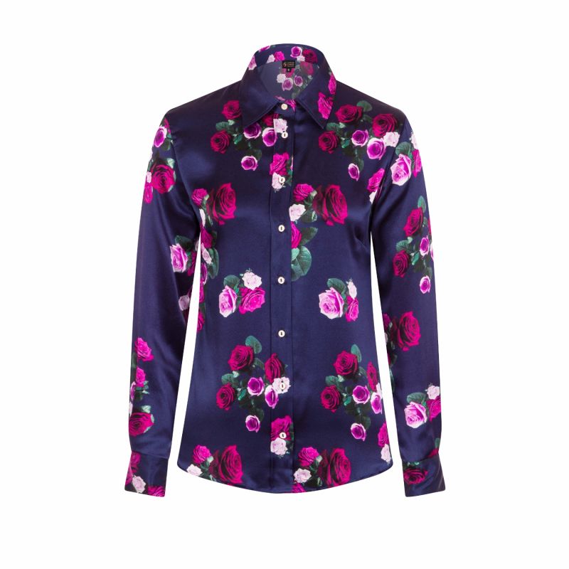 Rose Silk Shirt image