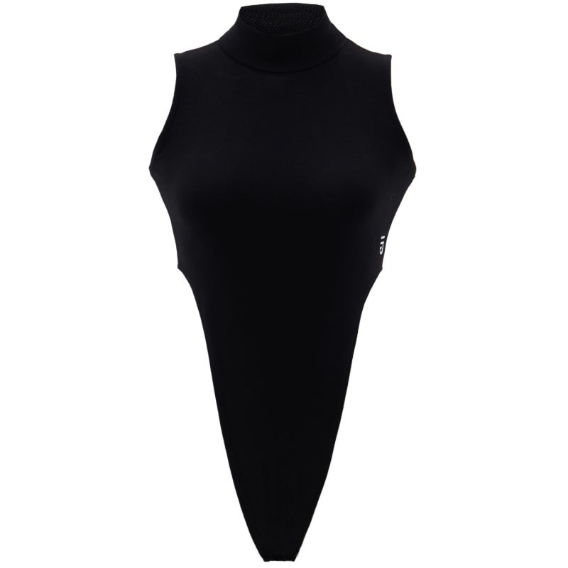 Cut Out Bodysuit Black image