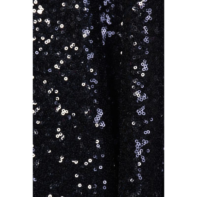 Long Tammim Dress Black Sequins image