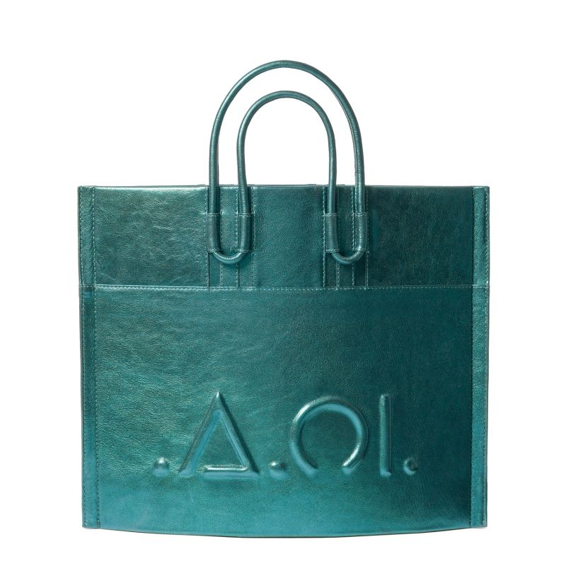 Glamour Totebag Big - Metallic Green image