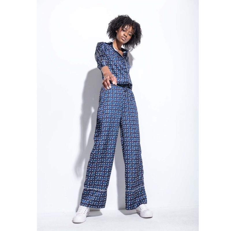 Women's Pyjama Set - Blue image