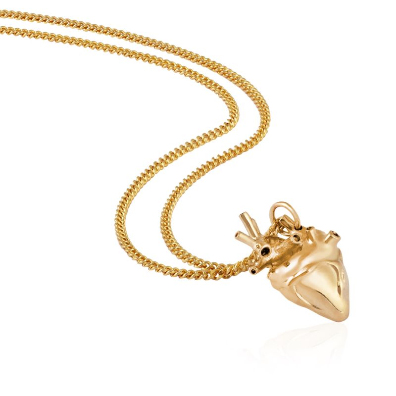 Small Heart Pendant Gold image