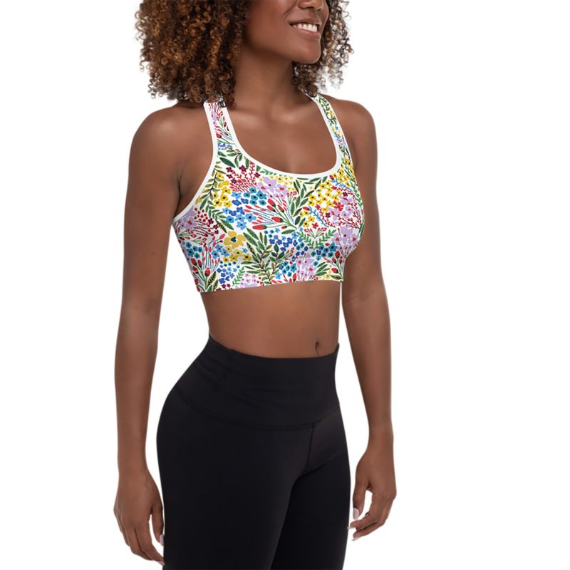 Sports Bra In Blooms image