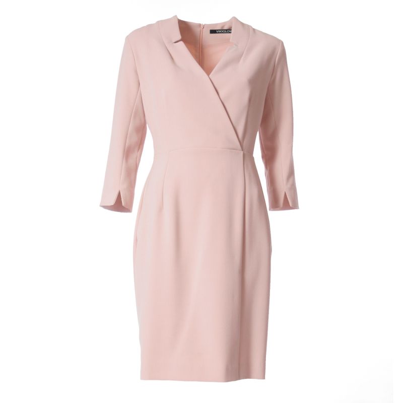 Dafne Pink Midi Dress image