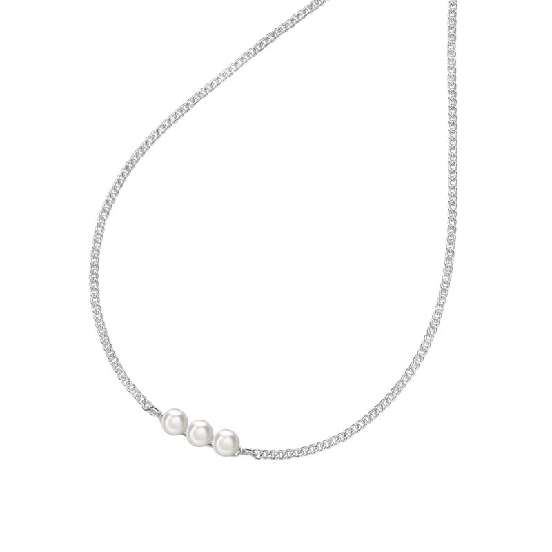 Timeless Triple Pearl Row Pendant image