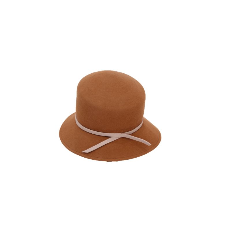 Cloche Brown Hat image