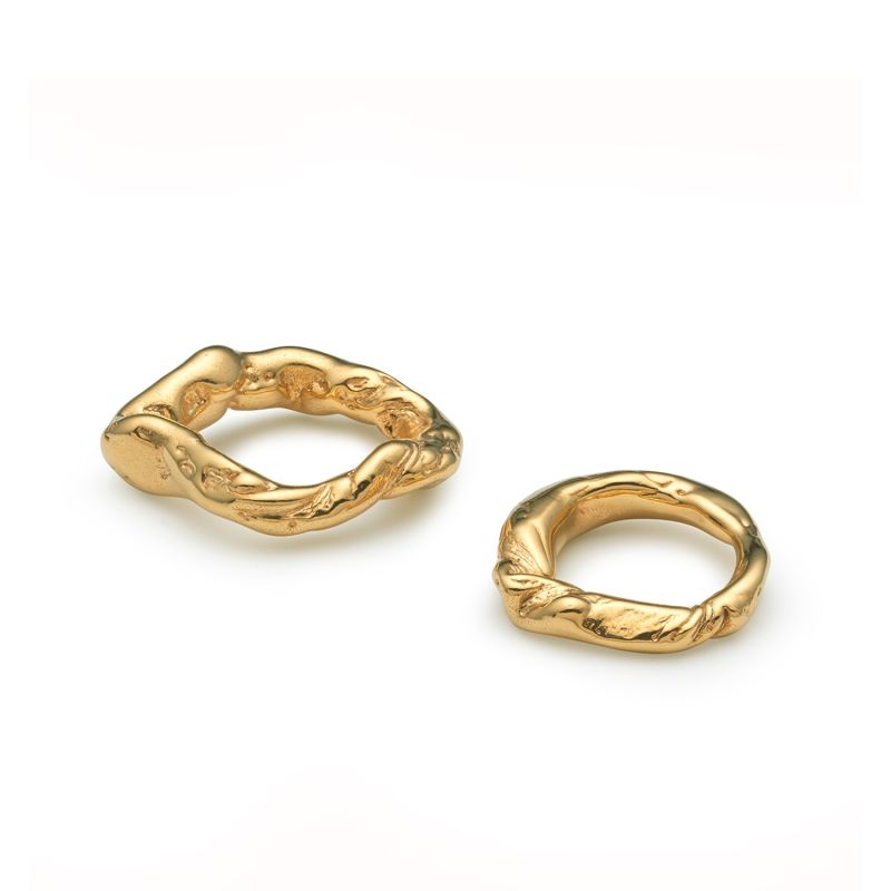 Talisman Flow Ring Gold image