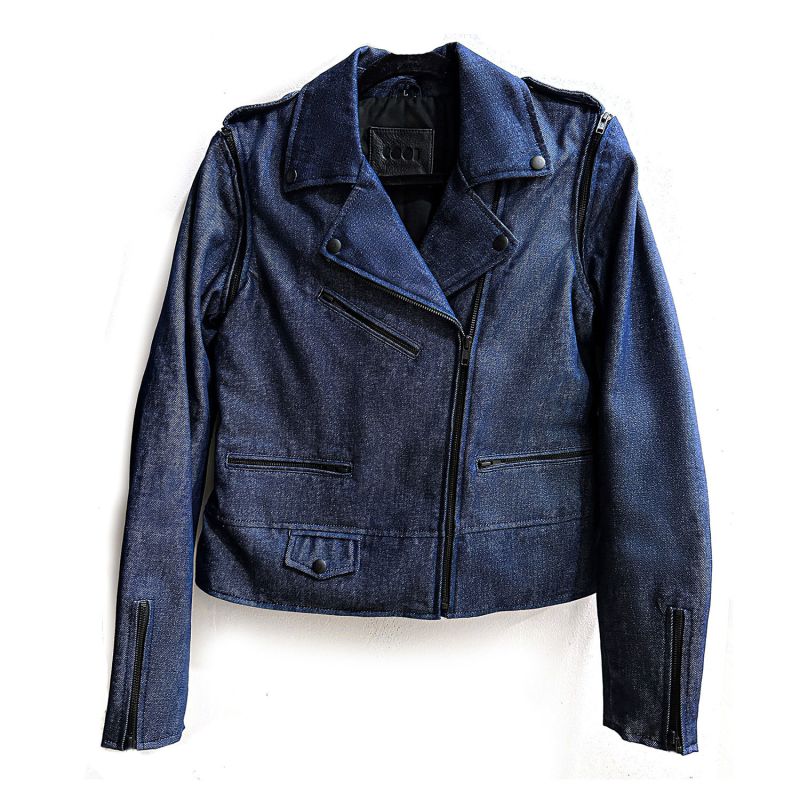 Denim Women's Biker Jacket image