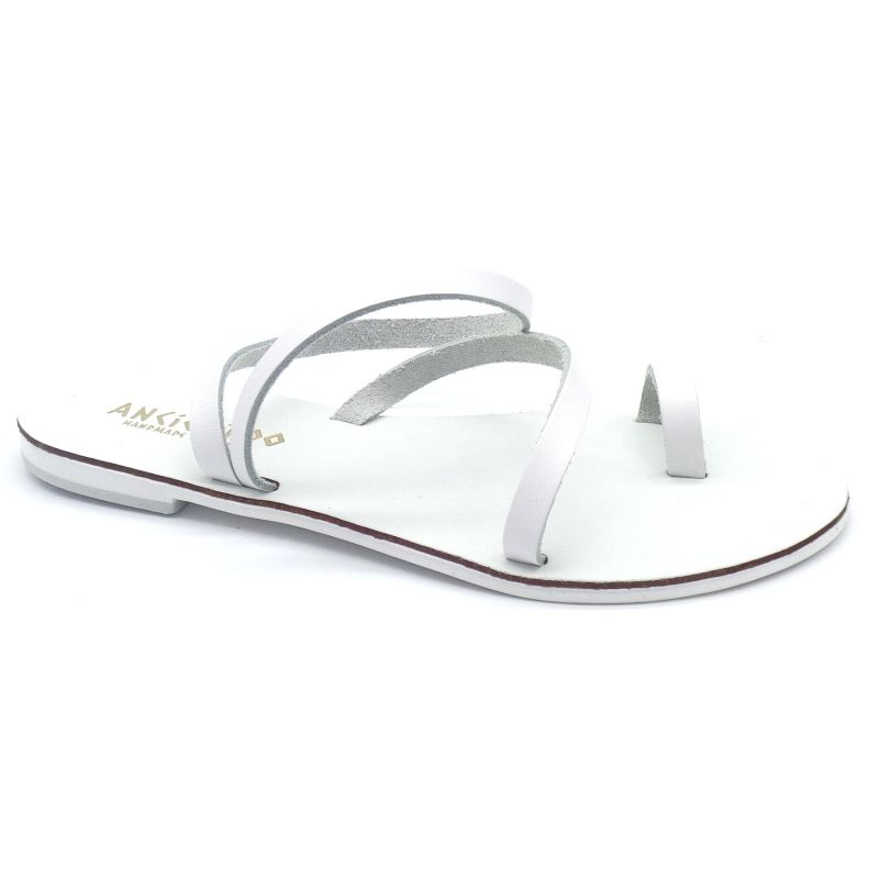 Toe Ring Sandals Mania White image