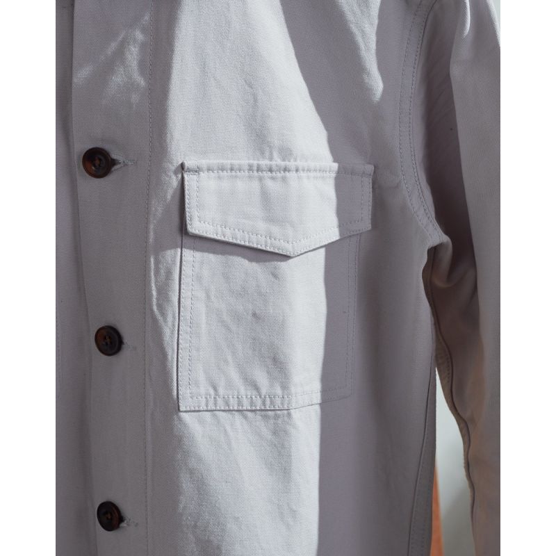 The 3003 Buttoned Workshirt - Grey image