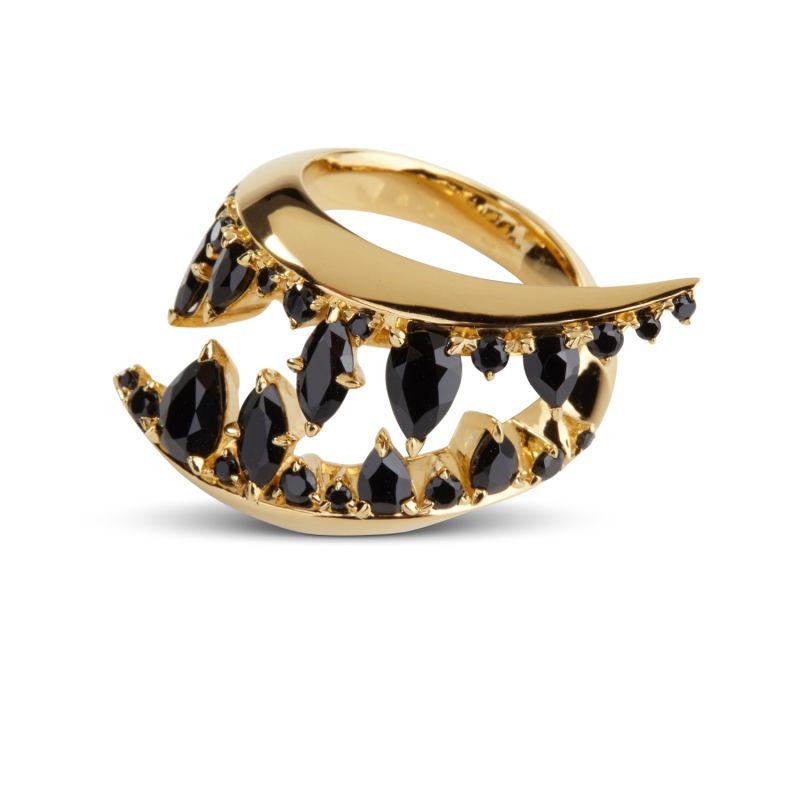 Dark Serpent Ring – Yellow Gold image