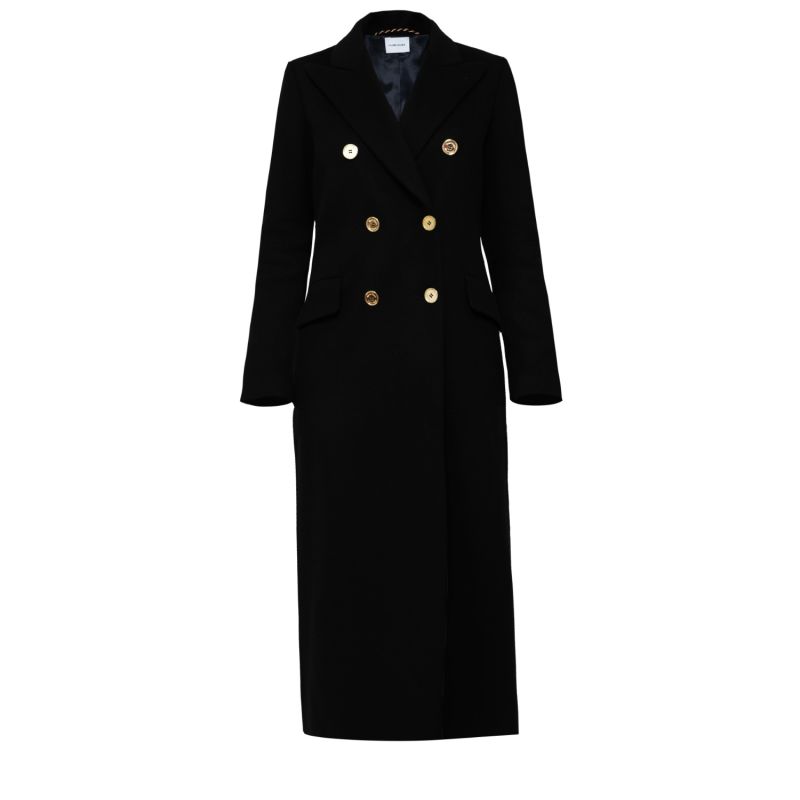 Meghan 100 % Cashmere Double Breasted Maxi Coat image