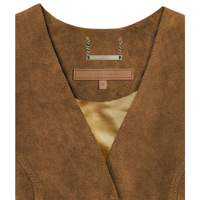 Dawn Gilet In Tan image