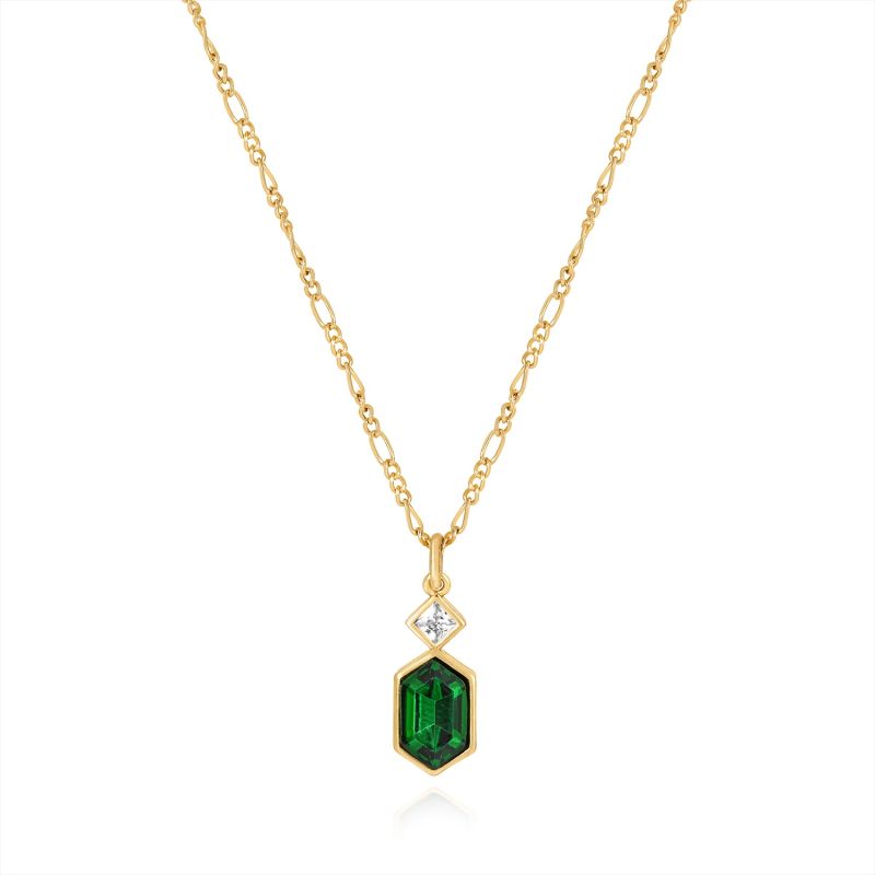 Esther Emerald Pendant Necklace image